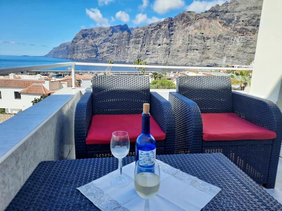Amazing View Los Gigantes & La Gomera Apartman Acantilado de los Gigantes Kültér fotó