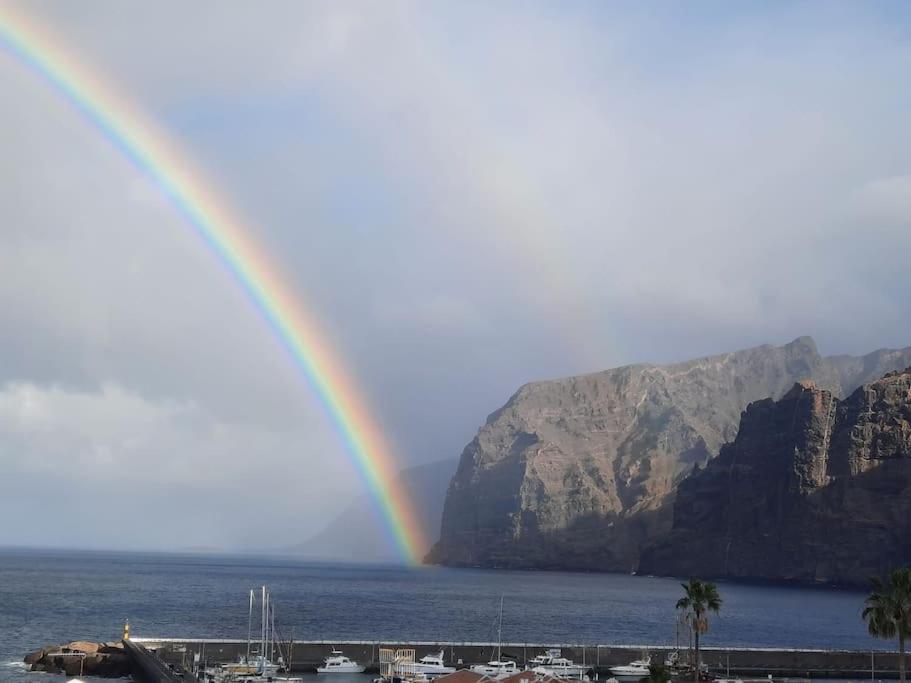 Amazing View Los Gigantes & La Gomera Apartman Acantilado de los Gigantes Kültér fotó