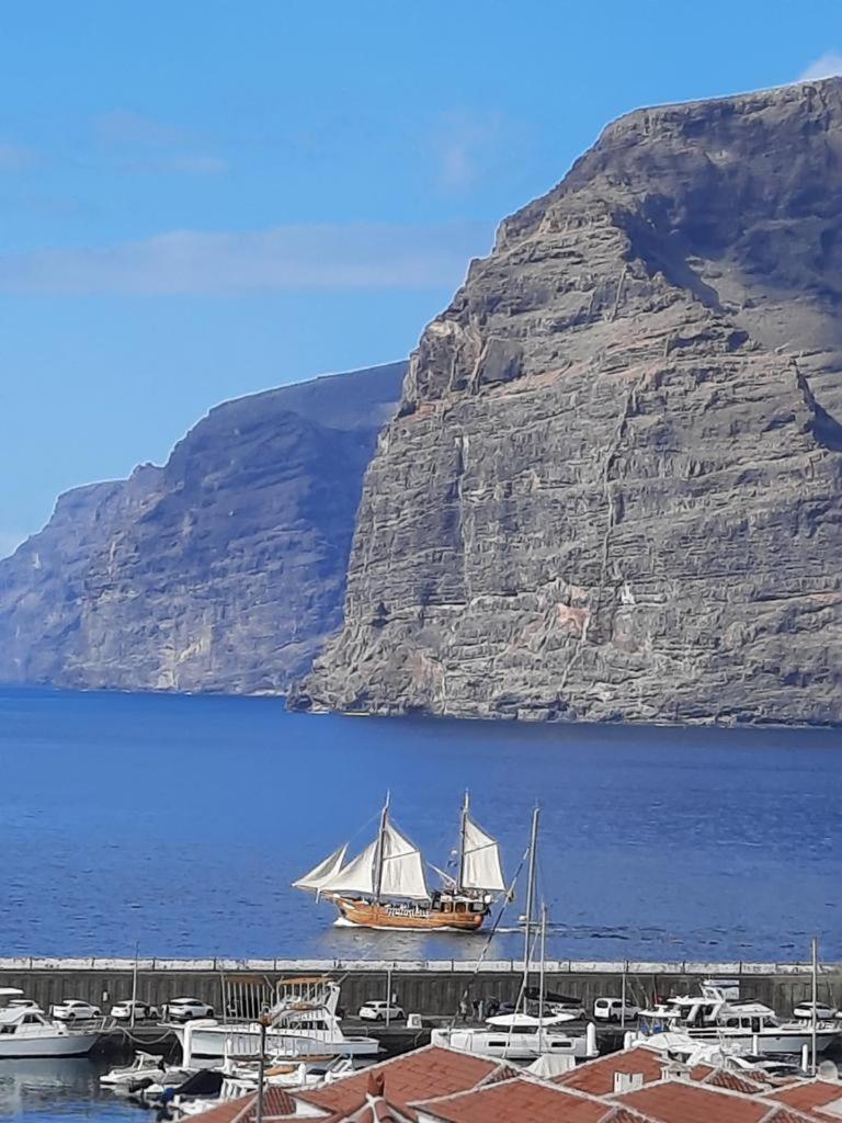 Amazing View Los Gigantes & La Gomera Apartman Acantilado de los Gigantes Kültér fotó