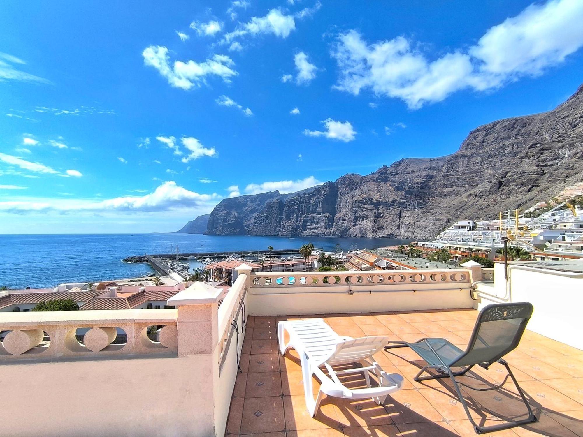 Amazing View Los Gigantes & La Gomera Apartman Acantilado de los Gigantes Kültér fotó